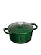 Navaris din Fontă 2.5lt / 20cm Glossy Green
