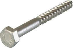 ArteLibre Antrenor Screw Hexagonal Inox cu Diametru M8 și Lungime 60mm 10buc