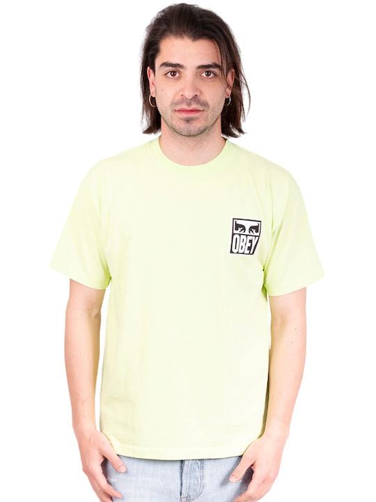 Obey Eyes Icon 2 T-Shirt Gelb