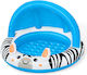 Bestway Kinder Rundes Schwimmbecken 26l Aufblasbar 97x66cm Hellblau
