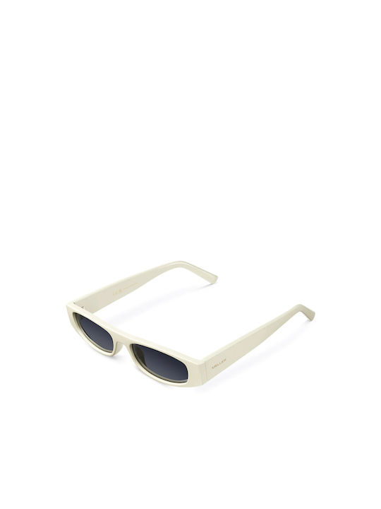 Meller Ife Слънчеви очила с Off White Carbon Метален Рамка и Сив Поляризирани Леща IF-OFFWHITECAR
