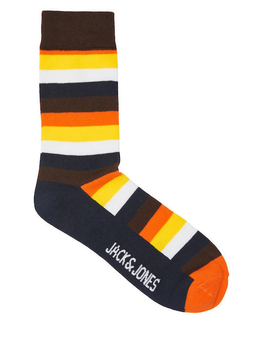 Jack & Jones Κάλτσες με Σχέδια Chestnut