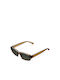 Meller Barack Sunglasses with Mustard Olive Plastic Frame and Green Polarized Lens BC-MUSTARDOLI