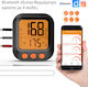 MOES Smart Ψηφιακό Θερμόμετρο BBQ με Ακίδα και Bluetooth -30°C / +300°C