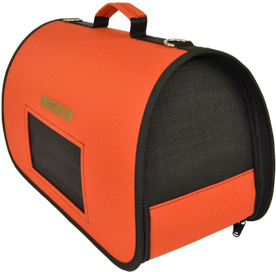 Woofmoda Νο2 Husă impermeabilă Geantă de mână pentru transport câine / pisici Portocaliu M40xL17xA25cm. 941-1001