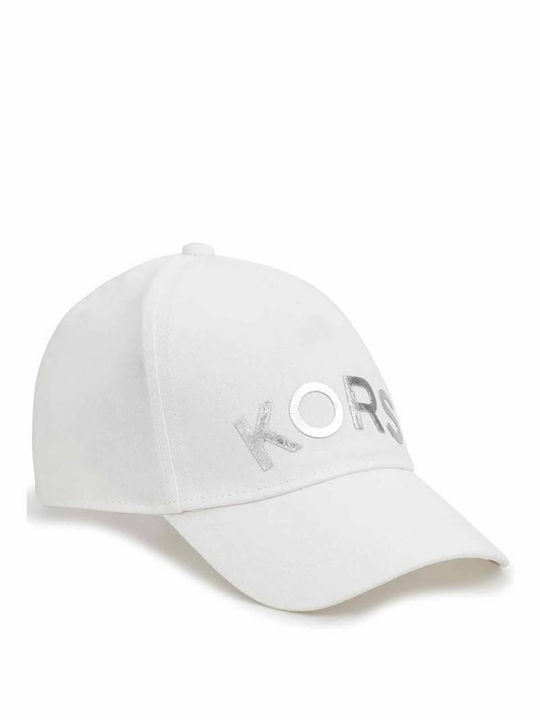 Michael Kors Kids' Hat Jockey Fabric White