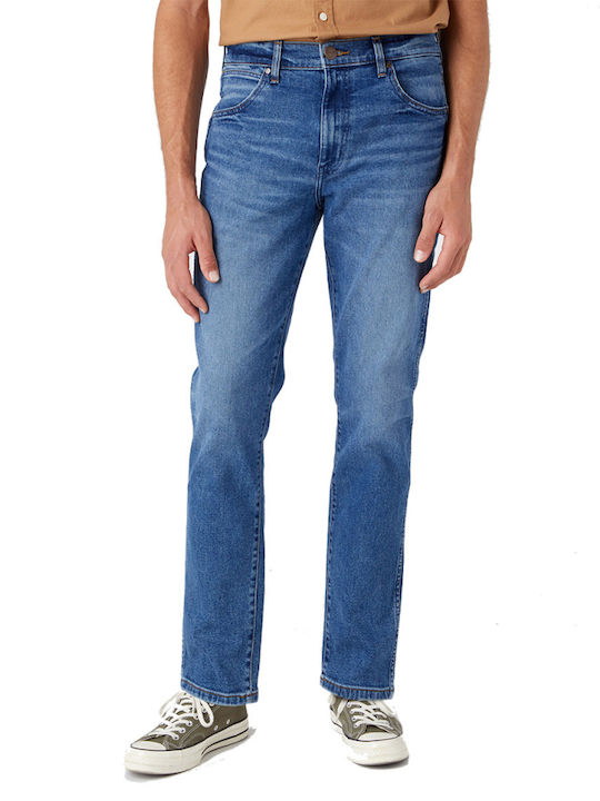 Wrangler Larston Men's Jeans Pants with Slim Fi...