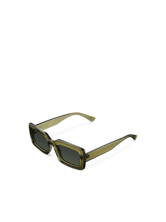 Meller Nala Слънчеви очила с Moss Olive Пластмасов Рамка и Зелен Поляризирани Леща NL-MOSSOLI