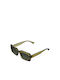 Meller Nala Sonnenbrillen mit Moss Olive Rahmen und Grün Polarisiert Linse NL-MOSSOLI