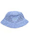 Original Marines Kids' Hat Bucket Straw Light Blue
