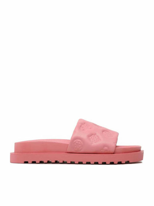 Guess Slides σε Φούξια Χρώμα