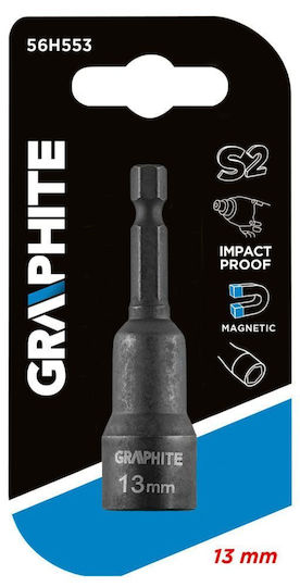 Graphite Adapter with Socket HEX and Output Bit Holder