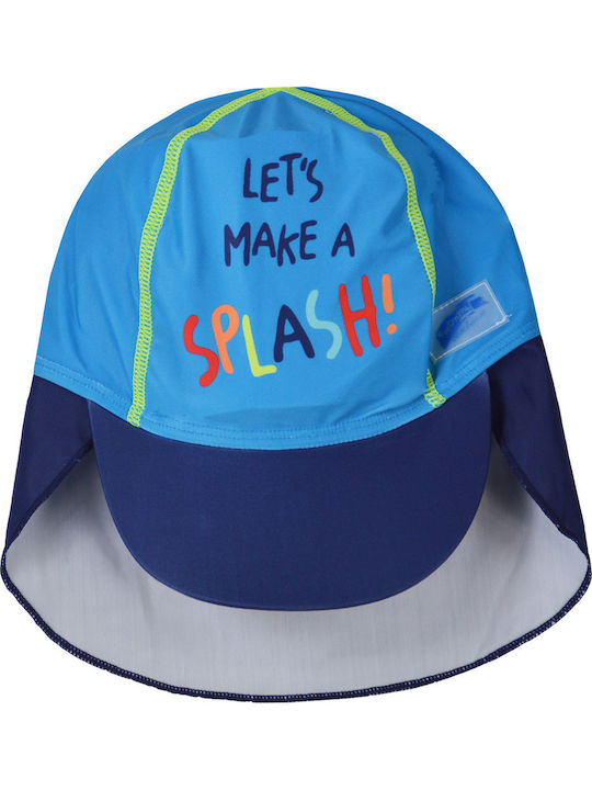 Energiers Παιδικό Καπέλο Jockey Αντηλιακό Let's Make A Splash Μπλε