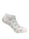 Walk Herren Gemusterte Socken Weiß 1Pack