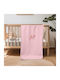 Adam Home Blanket Cot Unicorn Waffle Pink 110x140cm