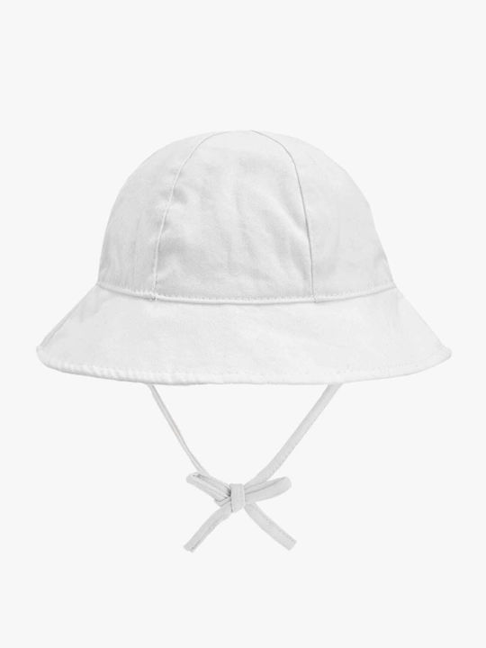Boboli Παιδικό Καπέλο Υφασμάτινο Λευκό