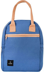 Estia Save The Aegean Lunch Bag Χειρός Denim Blue Estia Save The Aegean Lunch Bag Χειρός Denim Blue
