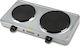 G3Ferrari G10122 Countertop Burner Emaille Double Inox