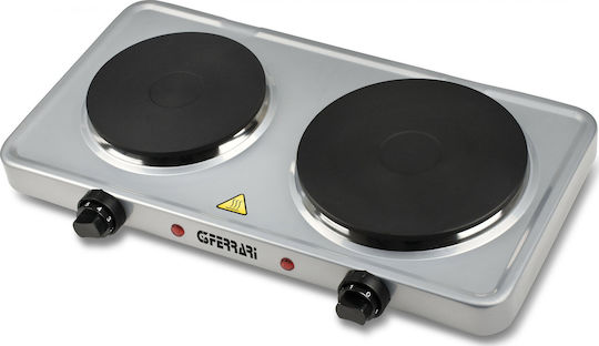G3Ferrari G10122 Countertop Burner Emaille Double Inox