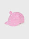 Mayoral Kids' Hat Jockey Fabric Pink