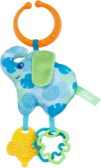 Chicco Κρεμαστό Παιχνίδι Αυτοκινήτου με Μασητικό Ελεφαντάκι ECO+