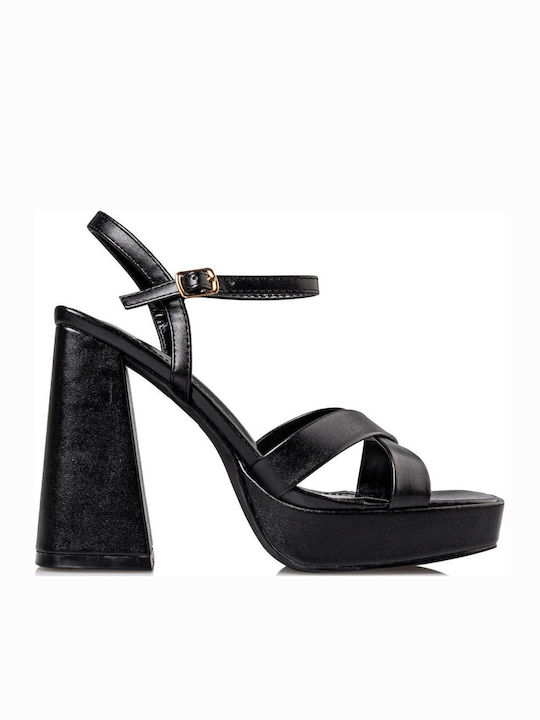 Envie Shoes Sandalen Schwarz