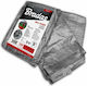 Bradas Wasserdicht Plane 260gr/m² 5x3m. Hohe Beanspruchung Gray