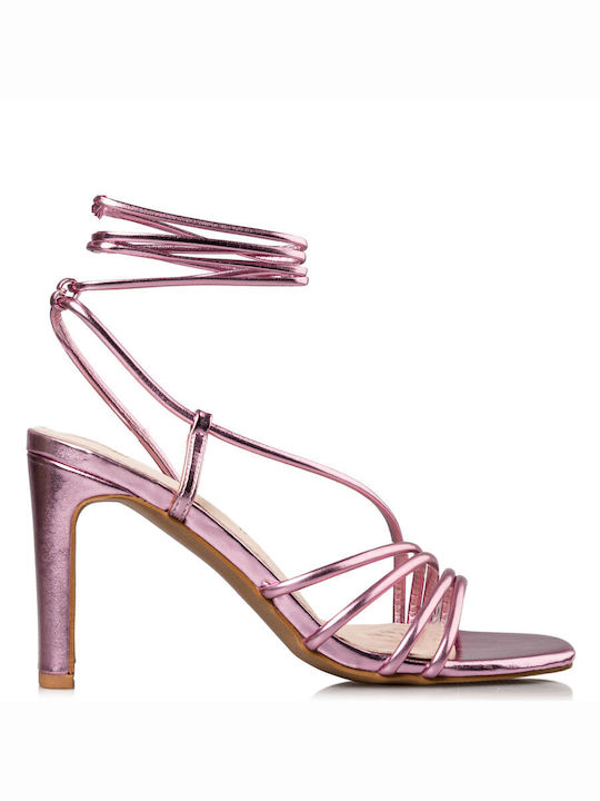 Envie Shoes Γυναικεία Πέδιλα σε Ροζ Χρώμα