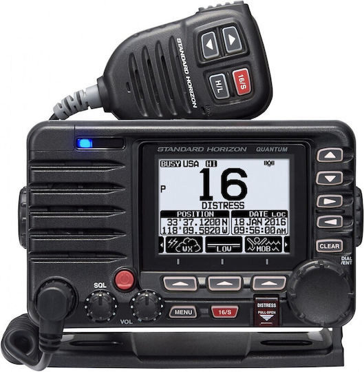 Standard Horizon IS receiver (quantum AIS/GPS) VHF Auto 25W cu Ecran Monocrom