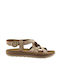 Fantasy Sandals Anatomic Women's Sandals Rosegold Lizard