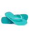 Superdry Frauen Flip Flops in Blau Farbe