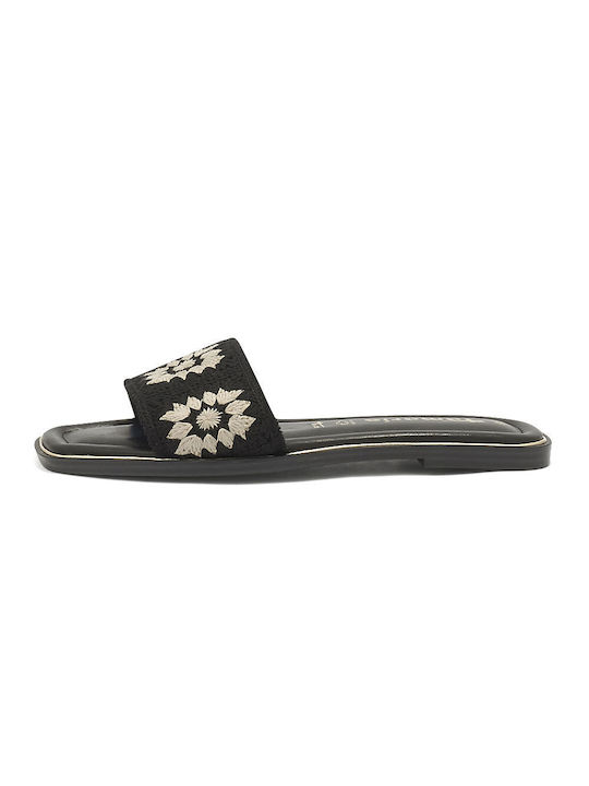 Tamaris Women's Flat Sandals in Black Color