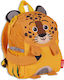 Bodypack Lion School Backpack Kindergarten With Water Bottle Holder Orange 22.5 x 11 x 27cm