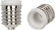 123led Adaptor Dulie de la E40 la E27 în culoarea Alb Set 1buc LDR04518