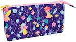 Milan Fairytale Pencil Case with 3 Compartments Multicolored