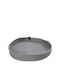 Espiel Metallic Round Decorative Tray 35x35x5cm