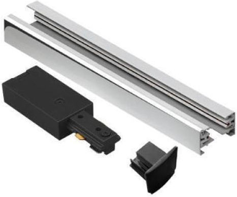 Fos me Montageschiene für Leuchten Silber 17-01500