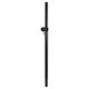 Audio Master Σωλήνας Σύνδεσης Ηχείων PA μέγιστου ύψους 130cm σε Μαύρο Χρώμα