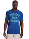 Under Armour Men's Athletic T-shirt Short Sleeve Blue