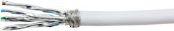 LogiLink CPV0040 S/FTP Cat.7 Cablu Ethernet 50m Alb