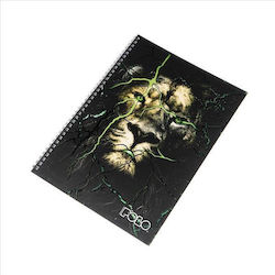 Polo Spiral Notebook Ruled A4 90 Sheets 3 Subje...