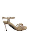 Leather Sandals Anatomic Nude Rosegold