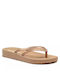 Ipanema Bossa Soft V Frauen Flip Flops in Beige Farbe