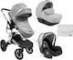 Kikka Boo Irene Adjustable 3 in 1 Baby Stroller...