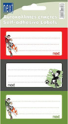 Next Notebook Labels NX- Football 300pcs