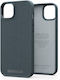 Njord Fabric Tonal Back Cover Fabric 2mm Dark Grey (iPhone 14 Plus)