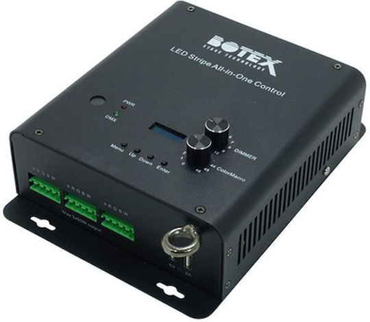 Botex Stripe All One Control DMX Dimmer für Lichtkonsole und Verbindung USB (für PC)
