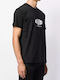 Givenchy Ανδρικό T-shirt Μαύρο με Λογότυπο