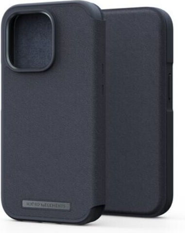 Njord Leather Wallet Δερμάτινο Μαύρο (iPhone 14 Pro)