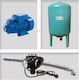 Plus 303517 Single Phase Water Pressure Pump with Vertical 60 Litre Container 736W